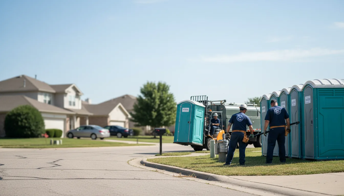 Porta Potty Rental in Spring Valley, OH near me